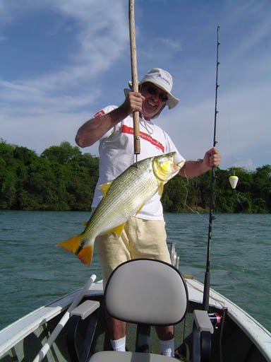 primeiro Dourado / pesca no São Francisco - 2005